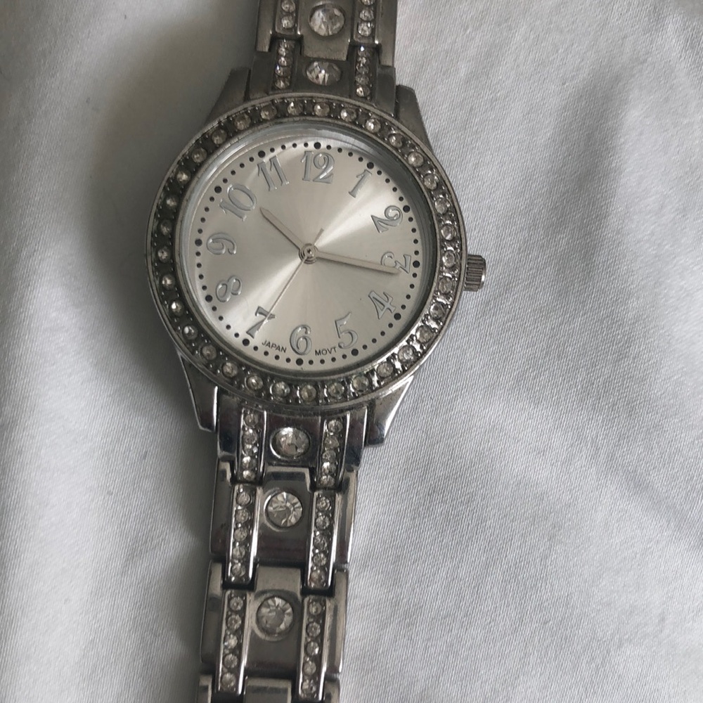 Silver watch